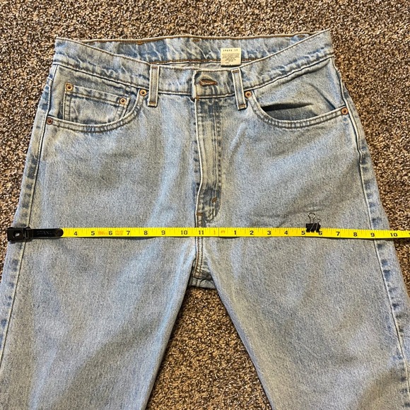 Unworn Vintage Levi's 505 Regular Fit Jeans 34x30 Made in USA 90s Deadstock - Picture 7 of 8